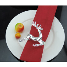 Christmas Santa Claus Napkin Ring Table Decor Napkin Holder for Christmas Dinner