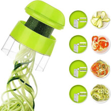 Manual screw machine for Italian pasta, compatible with zucchini, carrots, cucumbers - make zucchini pasta easily