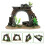 Cobblestone Archway Aquarium Bonsai Tree Decoration 3