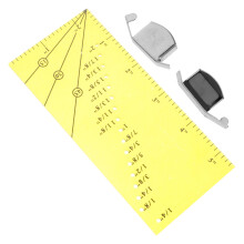 Sewing Resistance Gauge Seam Guide Ruler Magnetic Tool Patchwork Plastic