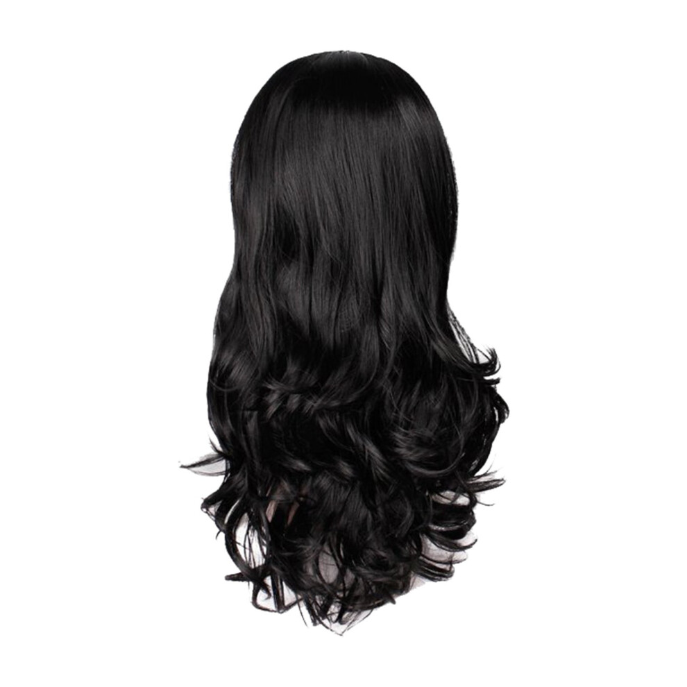 Outdoor Women'S Natural Body Wave Hair Synthetic High Density Heat Wig