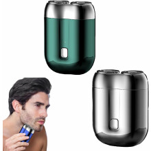 Peonly Electric Razor, Waterproof Rechargeable Mini Dual-Head Shaver, New Model - Compatible with Peony