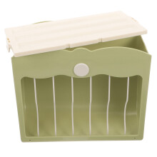 Rabbit Grass Stand Bunny Feeder Cage Holder External Food Dispenser Accessories Plastic