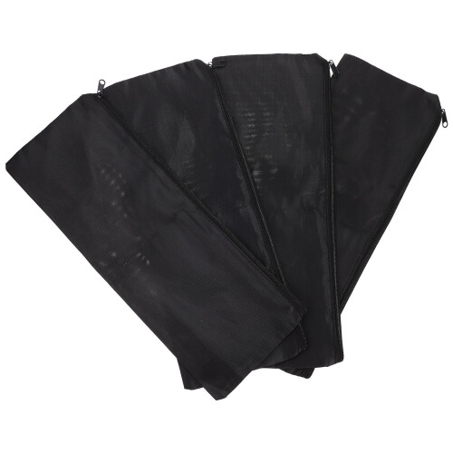 4Pcs BBQ Tool Storage Bag Waterproof Case for Picnic Black