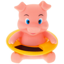 Eease 1PC Cartoon Animal Thermometer Baby Bath Thermometer Multi-purpose Electronic Pool Thermometer for Bathtub Swimming Pool (Brown)
