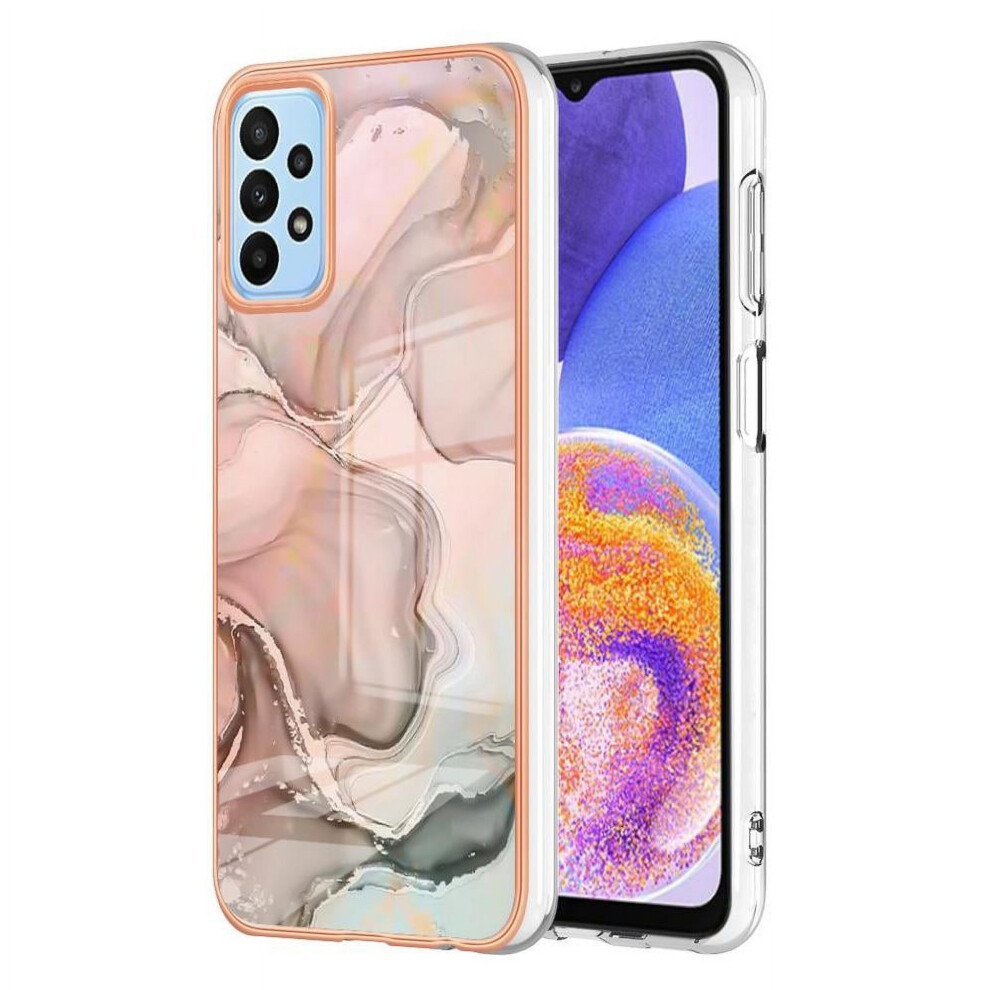 Compatible With Samsung Galaxy A52 5G Case Silicone Bumper Tpu Marble Shockproof 9193271504429