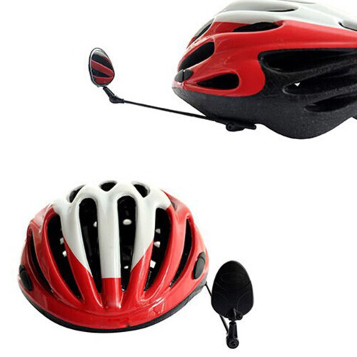 WALFRONT ABS Adjustable Rear View Helmet Mirror, Black