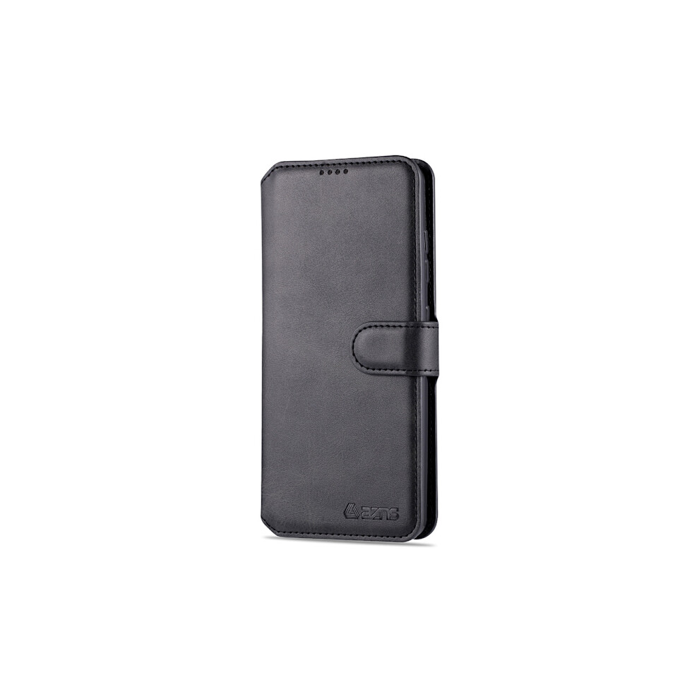 Stylish Wallet Case - Compatible With Samsung Galaxy A41 Black 9395123348797