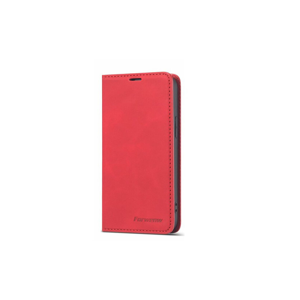 Well-Thoughtful Stylish Wallet Case - Compatible With Iphone 12 Pro Red 9395123349176