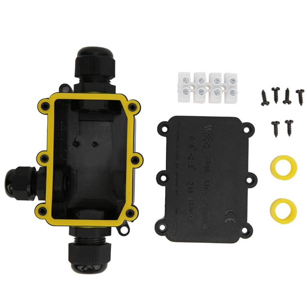 Cable Connector Case, Protective Junction Box 450Vac 24A Ip68 For Garden 9395123349664