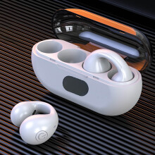 Wireless Ear Clip BoneConduction Headphones Bluetooth Mini Sports Running Earring Headphones Open Ear In Ear Headphones Wireless Earbuds With Earhook