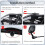 WALFRONT ABS Adjustable Rear View Helmet Mirror, Black 3