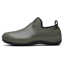 Waterproof Garden Boots for Men, Wide Fit Green SlipResistant Rain Footwear for Yard and Lawn