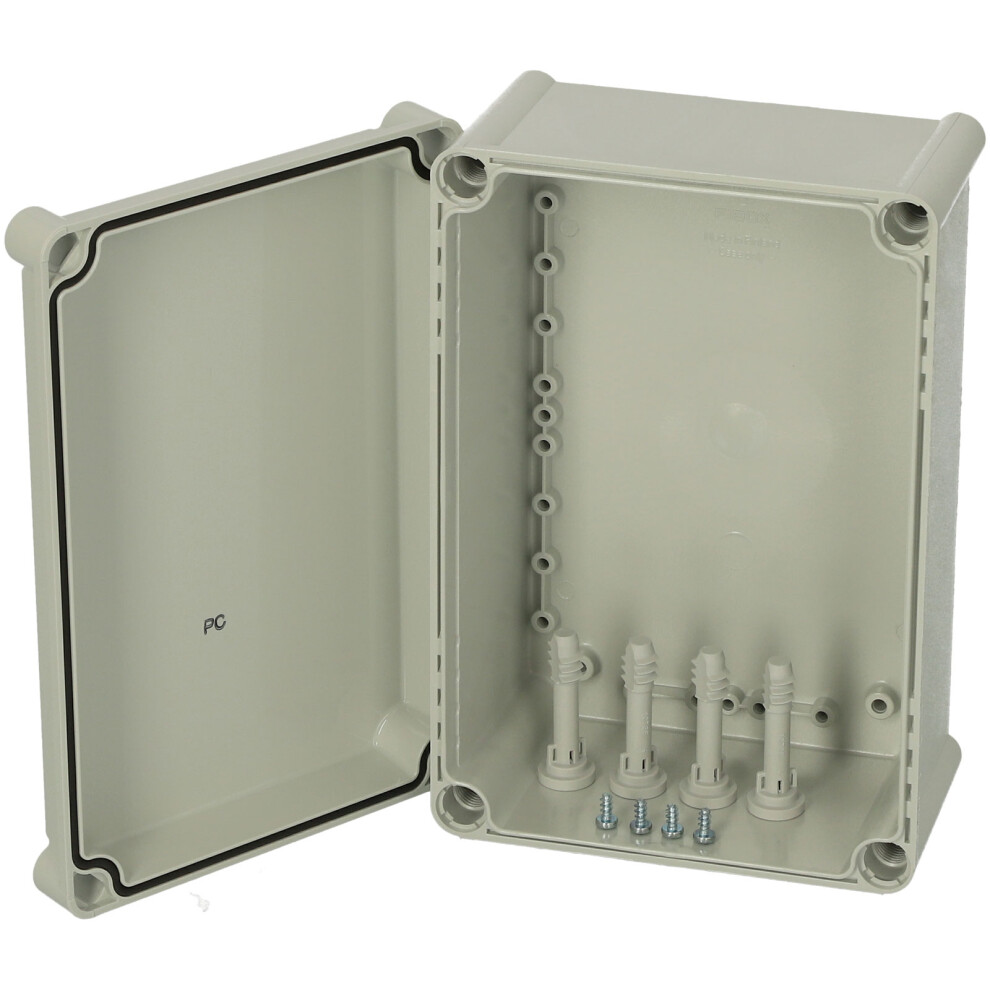 Fibox Pc 2819 13 G Enclosure Pc G Enclosure Pc Opaque Cover 28X19x13cm 6418074005441