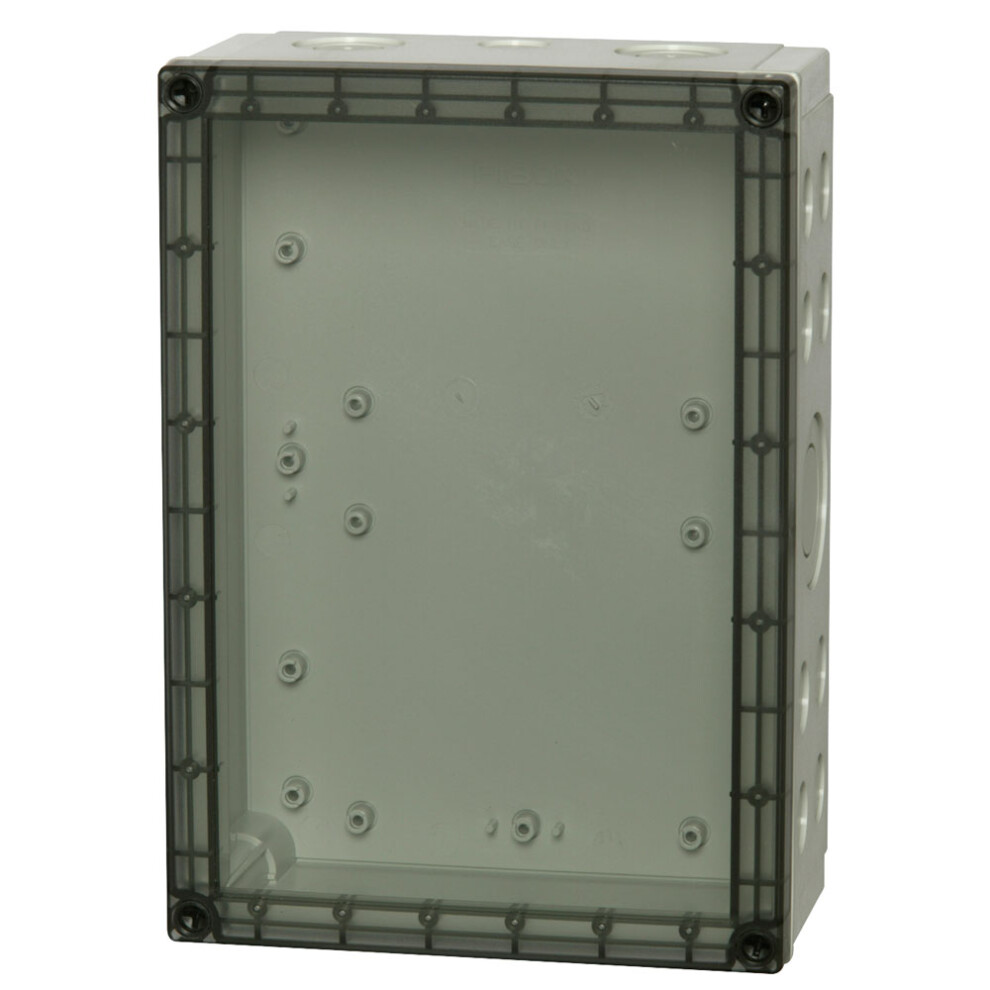 Fibox 6015929 Pcm 200/175 Xt Enclosure, Pc Smoked Transparent Cover 6418074038418