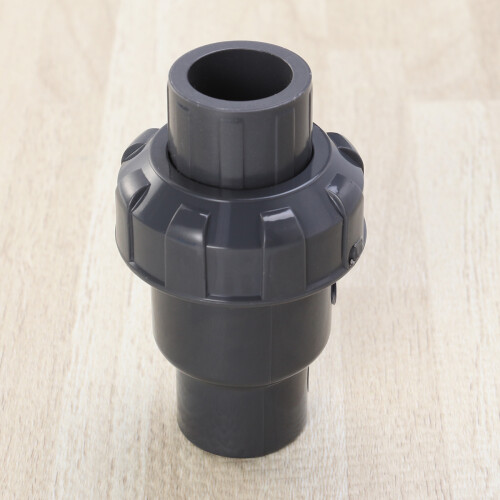 2pcs Replacement Ball One-way Pump Check - DN15A Diameter 20mm US Style (Dark Grey) 2