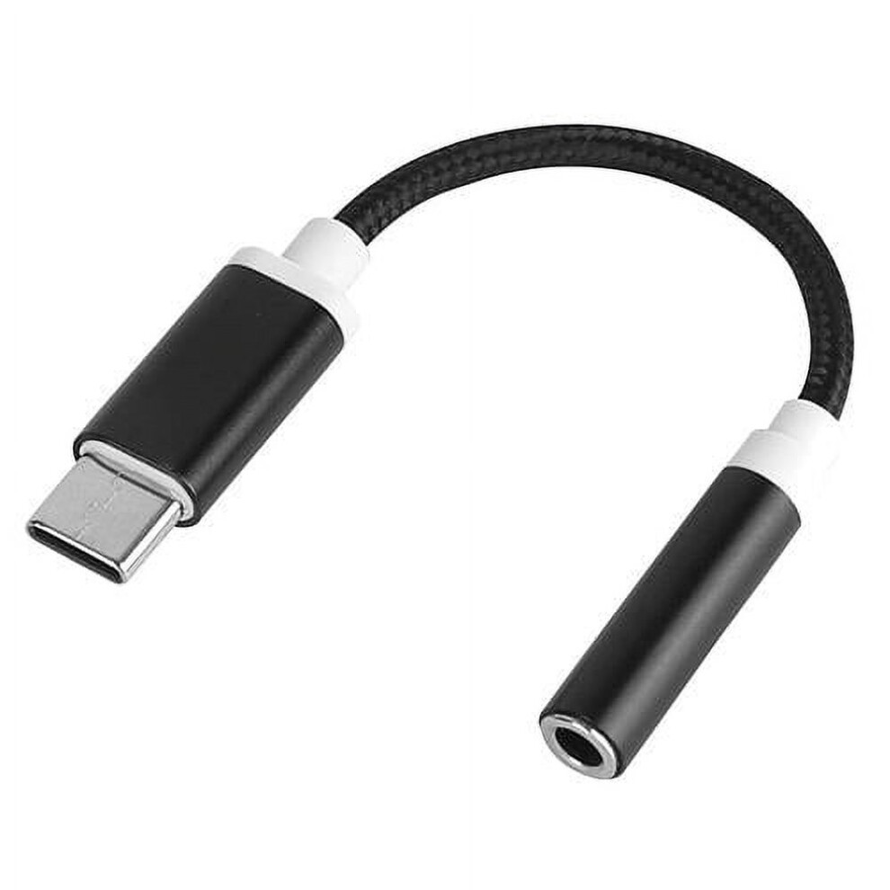 [Pack Of 2] Usb-C Type C Adapter Port To 3.5Mm Aux Audio Jack Earphone Headphone Cable Cord 9104899307088