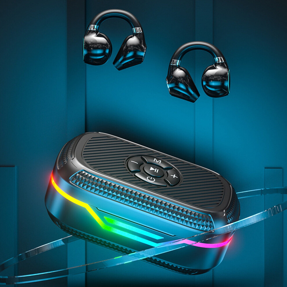 Lulshou Bluetooth Headphones, Wireless Clip Style With Rgb S, 600Mah Battery, Mp3 Player Support Via Card Insertion, Compatible With All Light 9104899308450