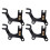 Mizh 4pcs Adjustable Brakes Brackets Bike Accessory Disc Brake Modification Bracket 1