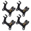 Mizh 4pcs Adjustable Brakes Brackets Bike Accessory Disc Brake Modification Bracket 4
