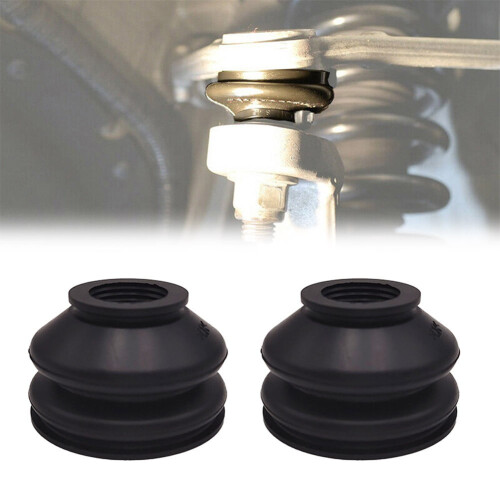 2Pcs Universal Dust Boot Rubber Track Rod End And Ball Joint Boots