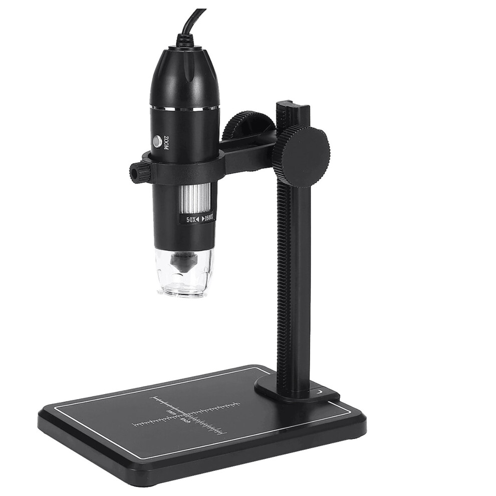 Solacol Digital Microscope 1600X Magnification With 8 Led, Usb Handheld Endoscope Camera For Adults & Kids 9499224079892