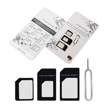 NOOSY Sim Card Converter For Nano Sim Card - Black