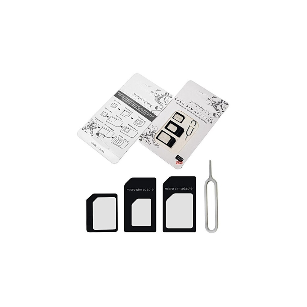 Noosy Sim Card Converter For Nano Sim Card - Black 9499224081512