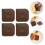 4Pcs Durable Grill Pan Scrapers Home Kitchen Pot Cleaning Tools Bread Cutting Tools 3
