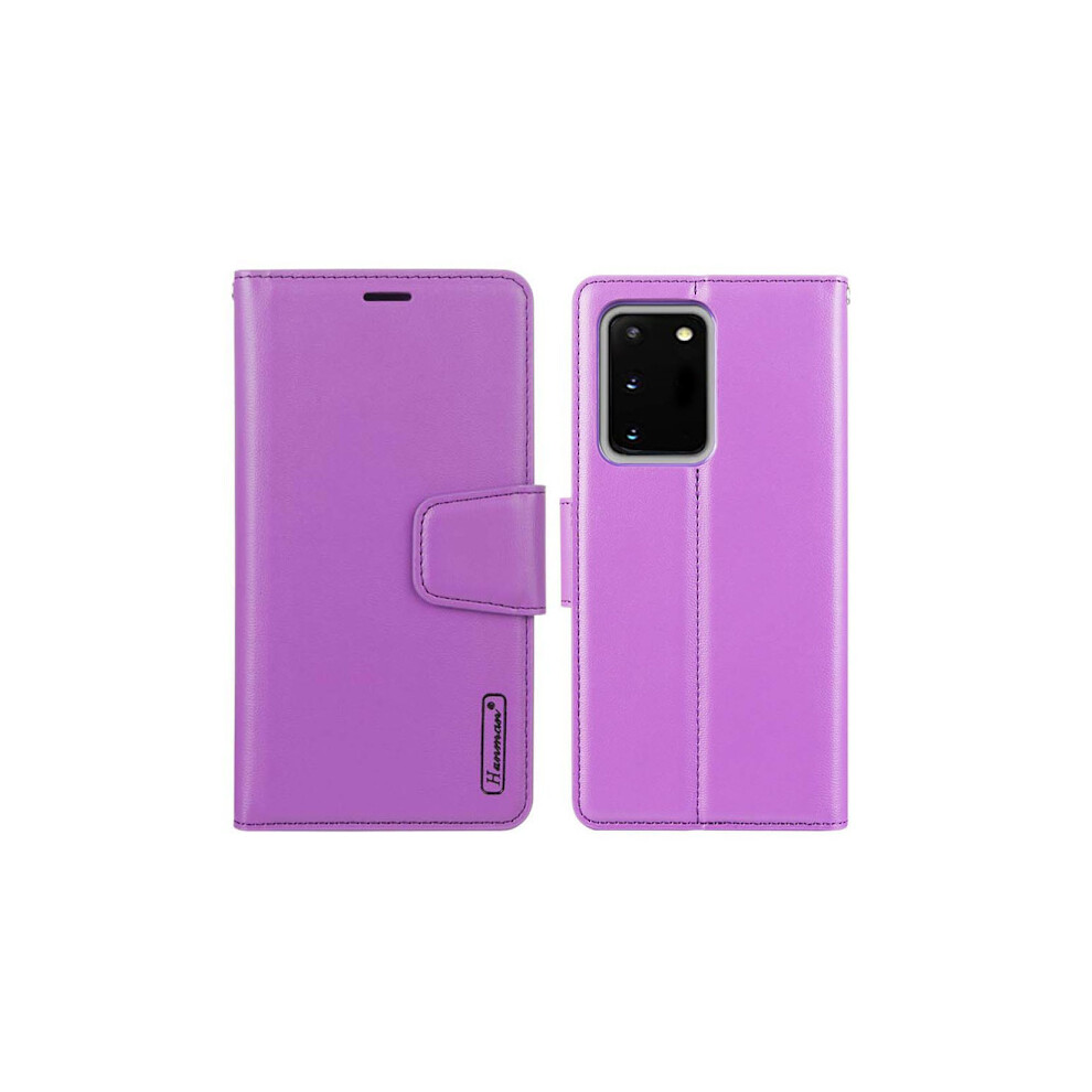 Compatible With Samsung Galaxy S20 Fe - Stylish Hanman Wallet Case Purple 9499224081369