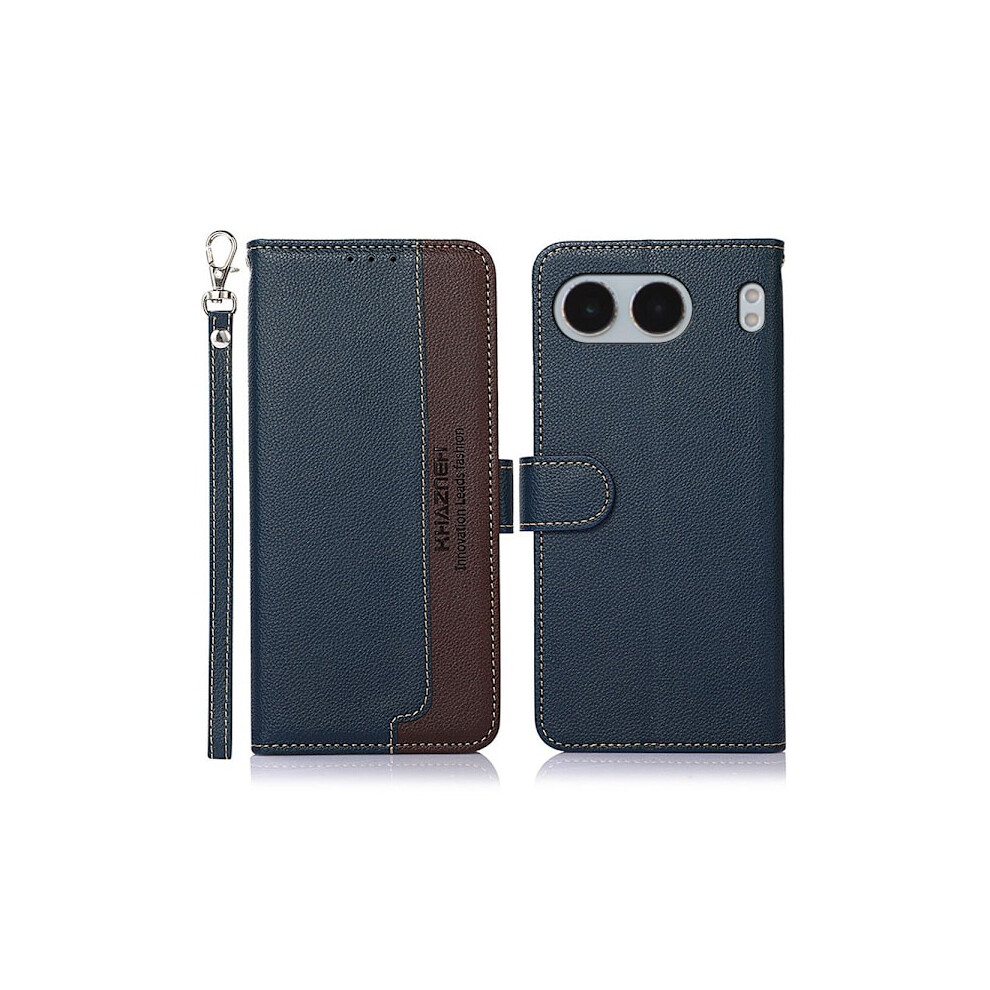 Khazneh Compatible With Oneplus Nord 4 Wallet Case - /Brown Blue 9499224081789