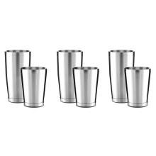3X Premium Cocktail Shaker Set-Piece Pro Boston Shaker Set. Unweighted Drink Shaker Made From Stainless Steel