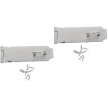 Door Lock 2 Sets Locks Hasp Latch Latches Security 304 Stainless Steel