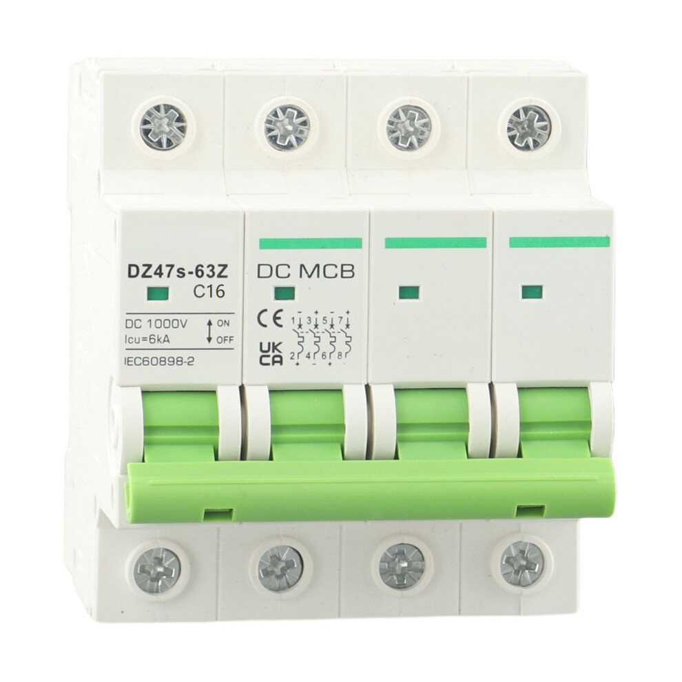 Mosiee 4P Miniature Circuit Breaker Dc Isolator Switch Dc1000v For Photovoltaic Systems 9499224082373