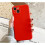 Silicone case for compatible with iPhone 12 Pro Red one size 1