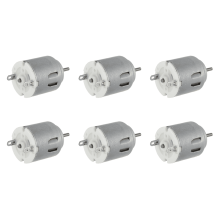 6X 6-12V 3000 RPM Cylindrical DC Shaft Motor for Smart Cars