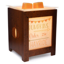 saney Autumn Collection - Scented Wax Melter & Burner, Electric Fall Fragrance Air Freshener, Thanksgiving Gift, Pumpkin Cider, compatible with