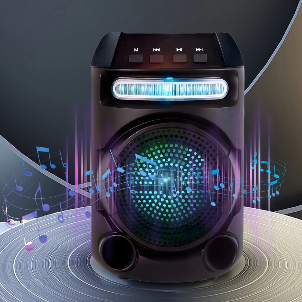 2024 New On Clearance, Portable Bluetooth Speaker For Kids With Double Subwoofer, Bt 5.0, Fm Radio, Small Stereo Sound System 9338982203043