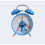 Stitch Cartoon Double Clock Alarm Clock Bedside Clock 1