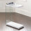 Elaina - Chair Side End Table - White 1