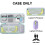 Hard Carrying Case Compatible with Logitech POP Keys Mechanical Wireless Keyboard and POP Wireless Mouse, Mesh 2