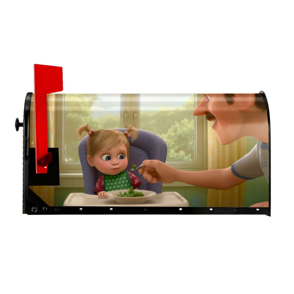 Inside Out Magnetic Mailbox Cover Garden Yard Home Decor For Outside, Decorative Outdoor Post Letter Box Wrap Decor Mail Wraps, 25.5X21 In 9499224757394