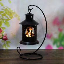 Hanging Candles Holder Retro Iron Candlestick Lantern Home Party Decor Home Decor