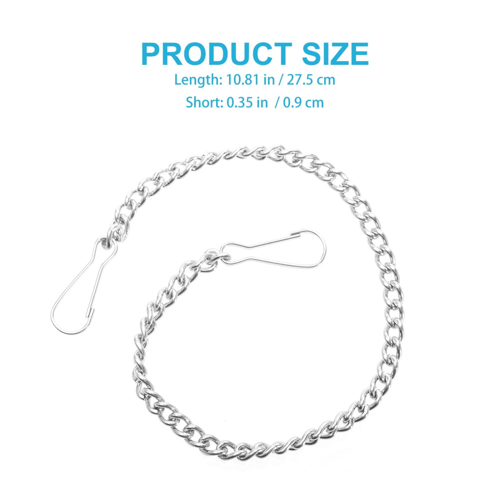 Kesenlong Toilet Flapper Chain 6Pcs Toilet Handle Chain Stainless Steel Toilet Flapper Lift Chain Replacements 9353595261976