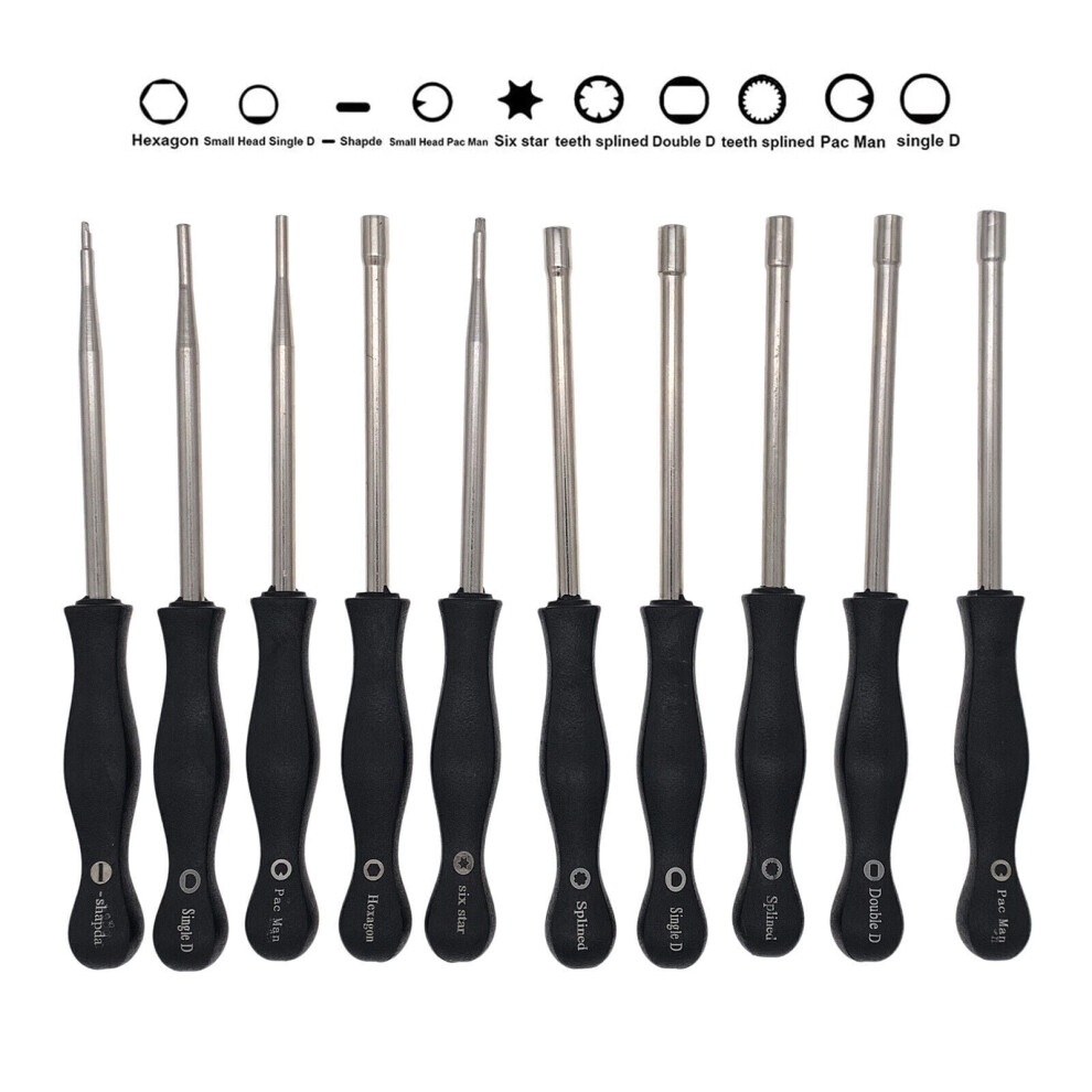 10 Carburetor Adjustment Tool Screwdriver Kit For Chainsaw Weed Eater Trimmer Us 9353595262713