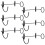 6pcs Wall Mounted Wine Racks Decorative Iron Wine Bottle Display Holders 1