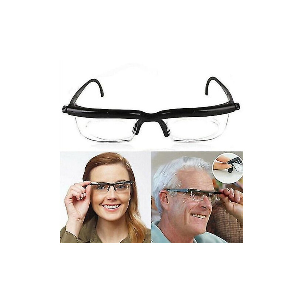Adjustable Glasses Dial Vision Variable Focus Glasses 9496895864994
