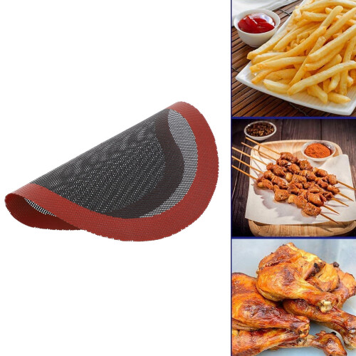 3pcs Reusable Silicone Baking Mats Pads Kitchen Steamer Liners 2