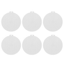 Eease 10 Plastic Mesh Canvas Sheets for DIY Bag Embroidery & Crafting