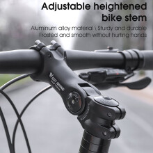 Adjustable Handlebar Stem Variable 60 Degree Angle Aluminum Alloy Bike Handlebar Riser Road Bike Front Fork Stem Adapter